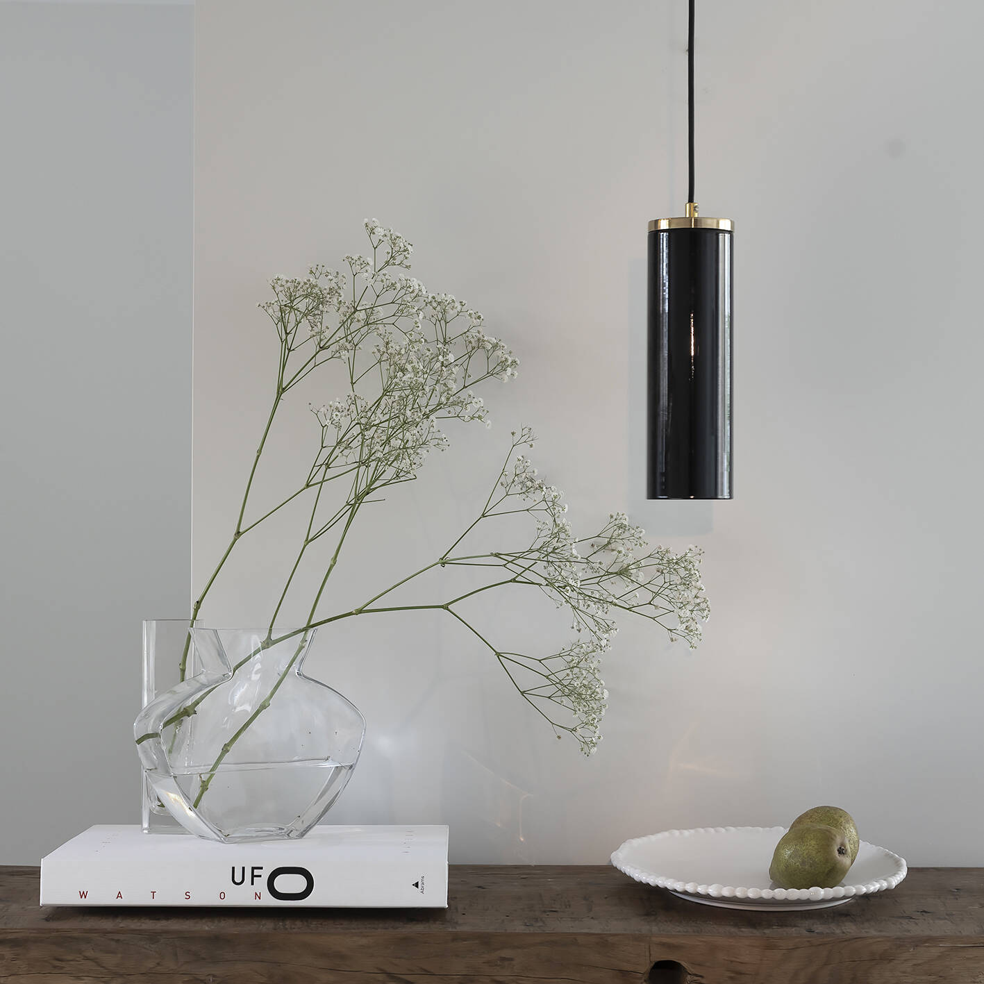 Embassy Interiors :: Copenhagen Hängelampe, schwarz, Höhe 25 cm