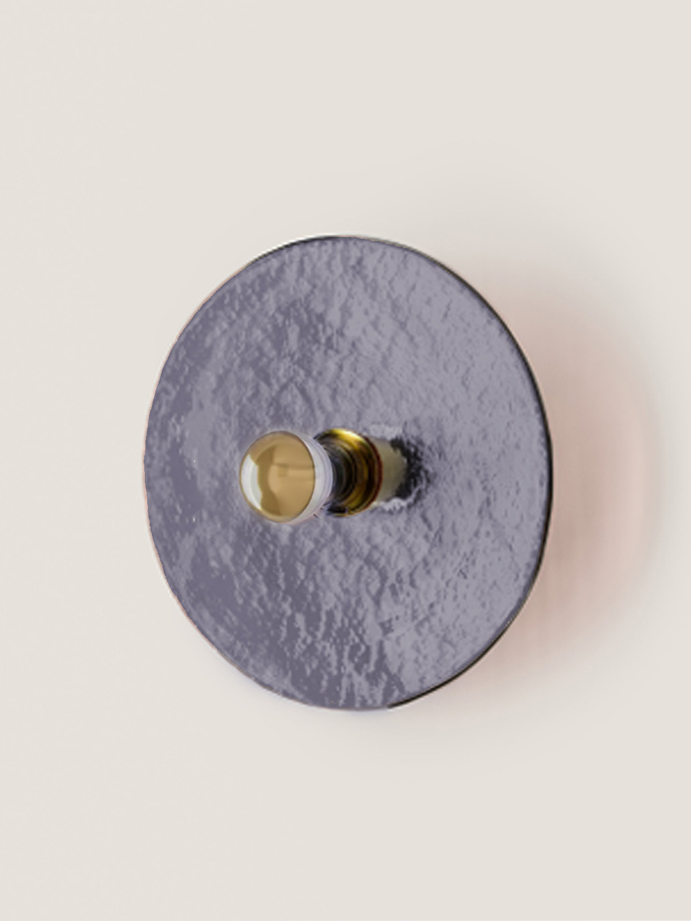 Aromas :: Nold Wandleuchte / Wandleuchte Durchmesser 25 cm dunkelblau / gold Metall