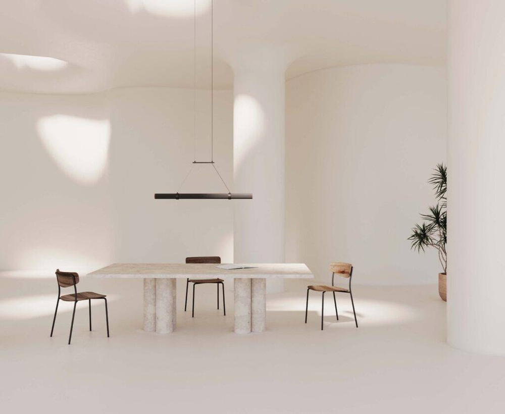 Aromas :: Pendelleuchte Niro gold, Breite 116,2 cm