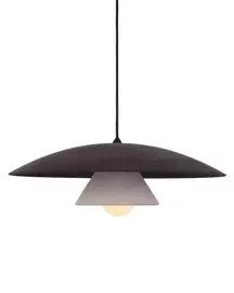 LOFTLIGHT :: Hanging lamp Olemi Concrete Velvet grey dia. 60 cm