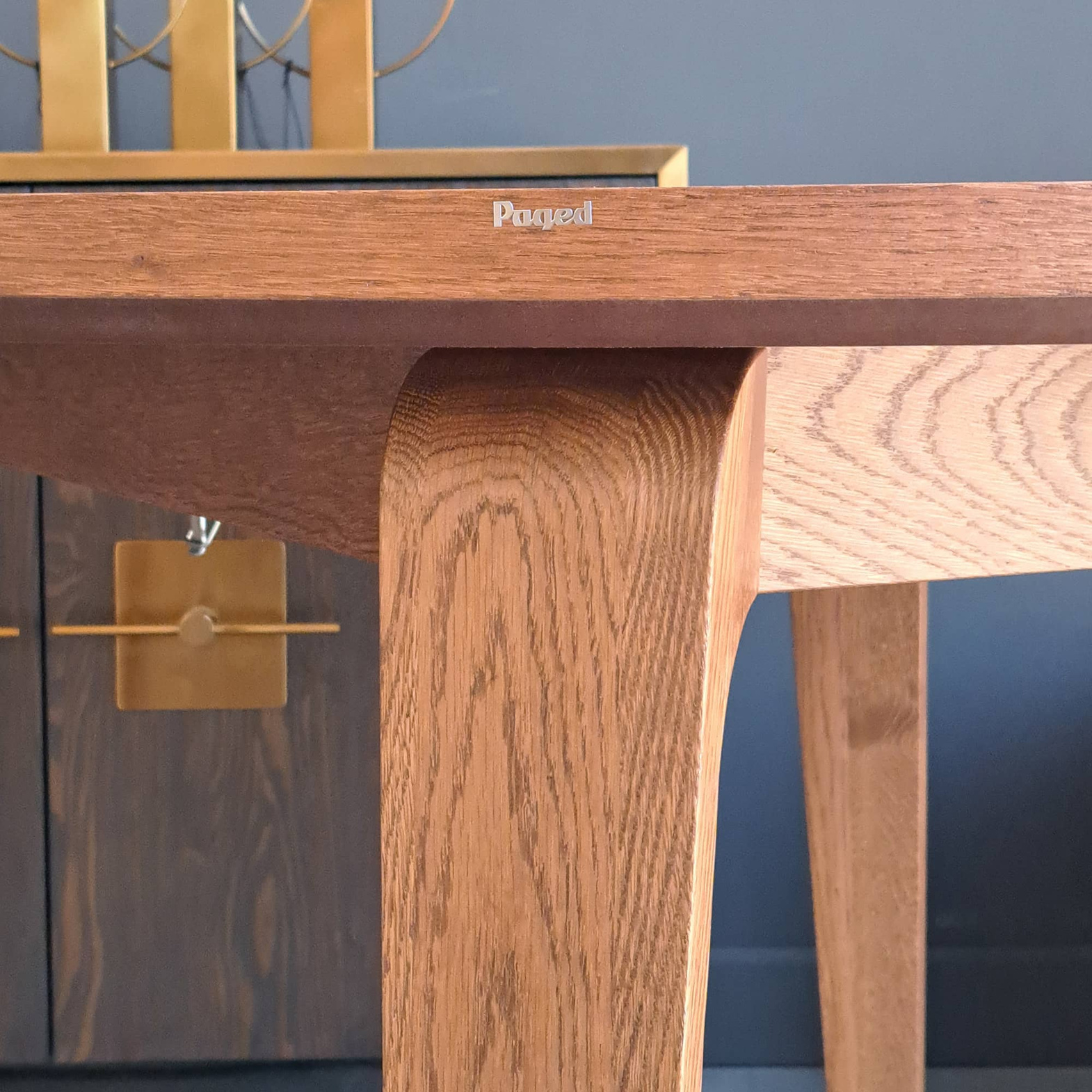 Paged :: Argo Ausziehtisch, rund, Eiche, Breite 110-155 cm