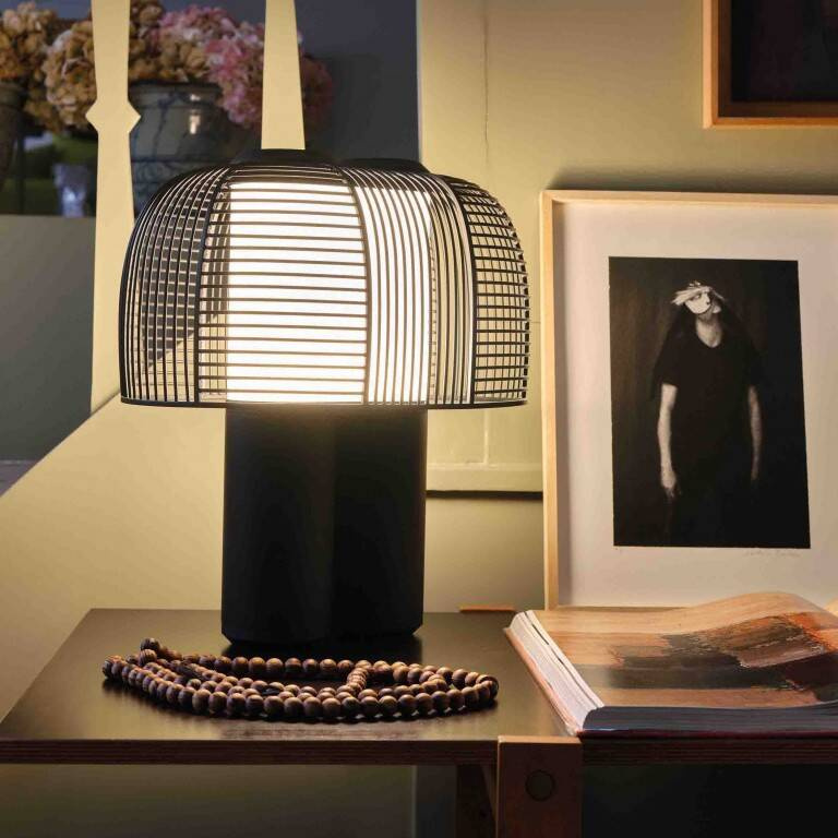 DCW:: Yasuke table lamp black height 44.3 cm