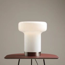 Artera :: Lampa stołowa Bonbon Almond rozm. M wys. 30 cm biała