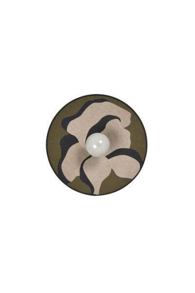Market Set :: Sonia Laudet Nostalgia Khaki wall lamp, diameter 40 cm
