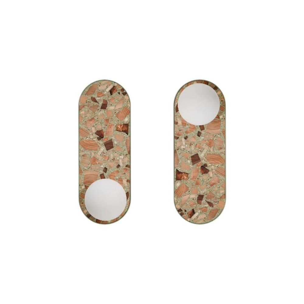 Kaspa :: Lampa ścienna / kinkiet Apolin wys. 65 cm biały