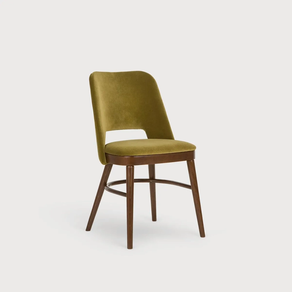 Paged :: Shell Chair A-0045, width 46 cm, beech upholstered seat