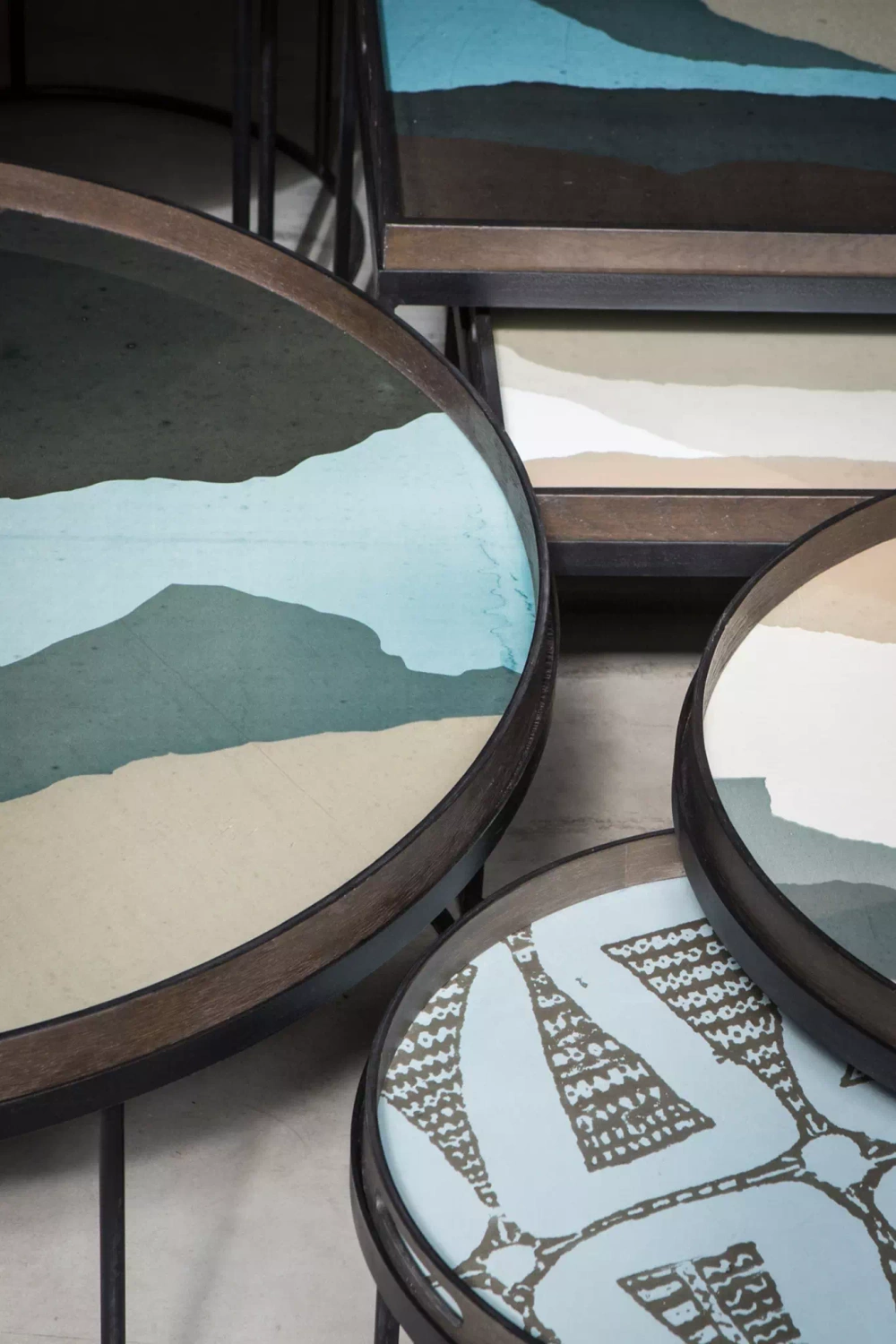 Ethnicraft :: Stain decorative Slate Wabi  rozm. M