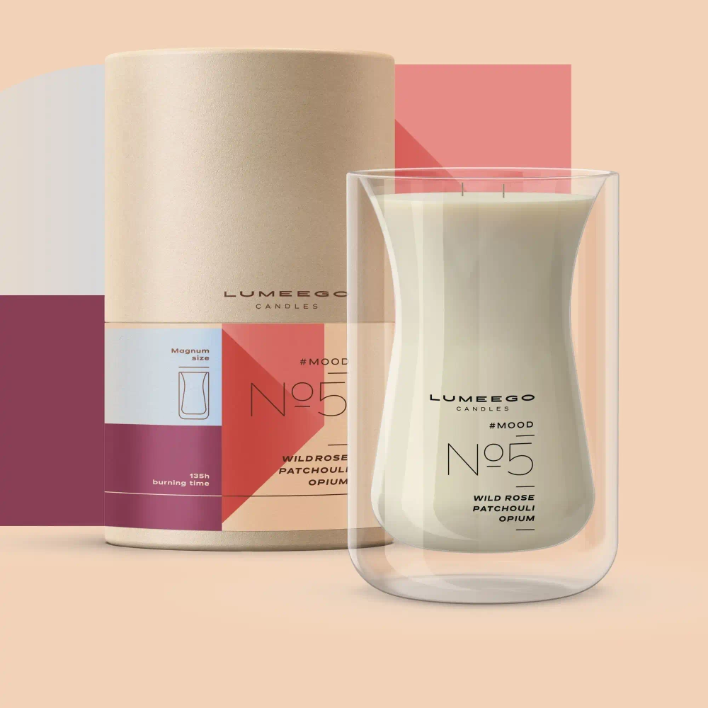 Lumeego :: Magnum XL WAVE candle (scent your choice)