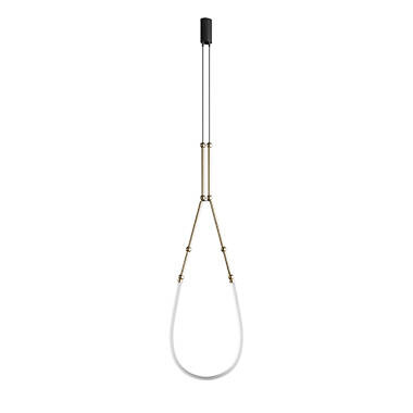 Karman :: Leda hanging lamp, max height 300 cm, gold