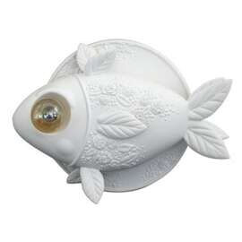 Karman :: Aprile wall lamp / sconce, width 50 cm, white