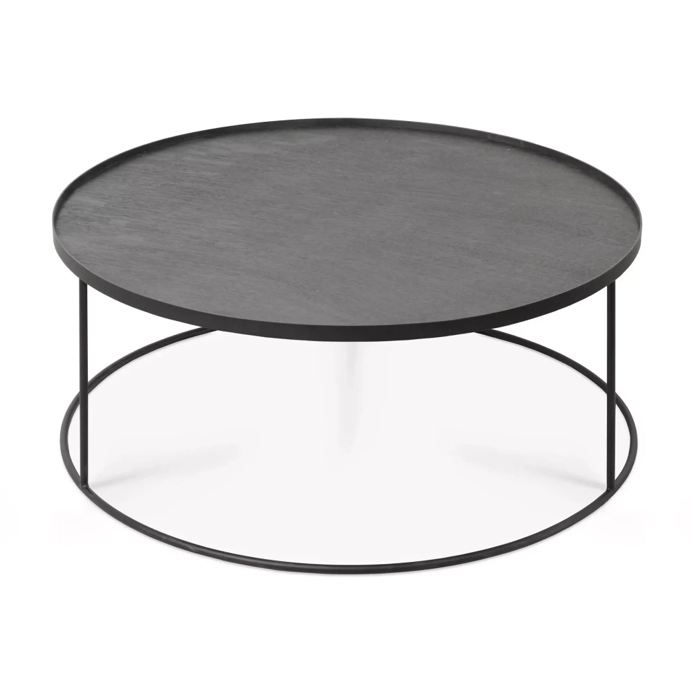Ethnicraft :: Tisch aus Metall Tray Table Heavy Aged Größe xl (ohne TAC) schwarz