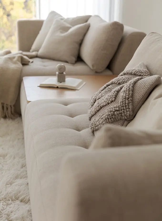 Sits :: Cleo corner sofa / upholstered corner sofa