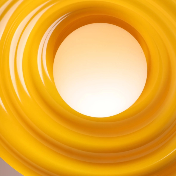 Artera :: Yellow Wave Hängelampe, Größe XL, Durchmesser 36 cm