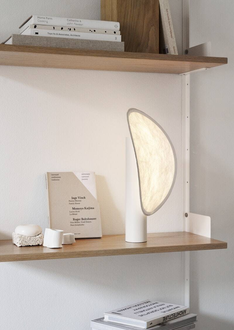 New Works :: White Tense table lamp, height 43 cm