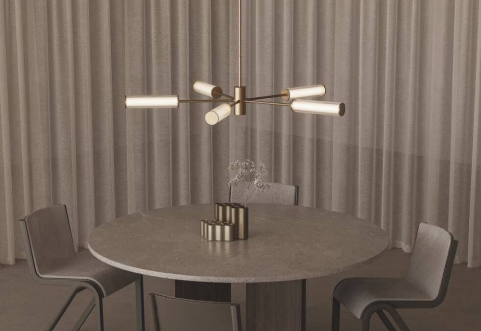 Aromas :: Lampa wisząca Ison szer. 116 cm złota