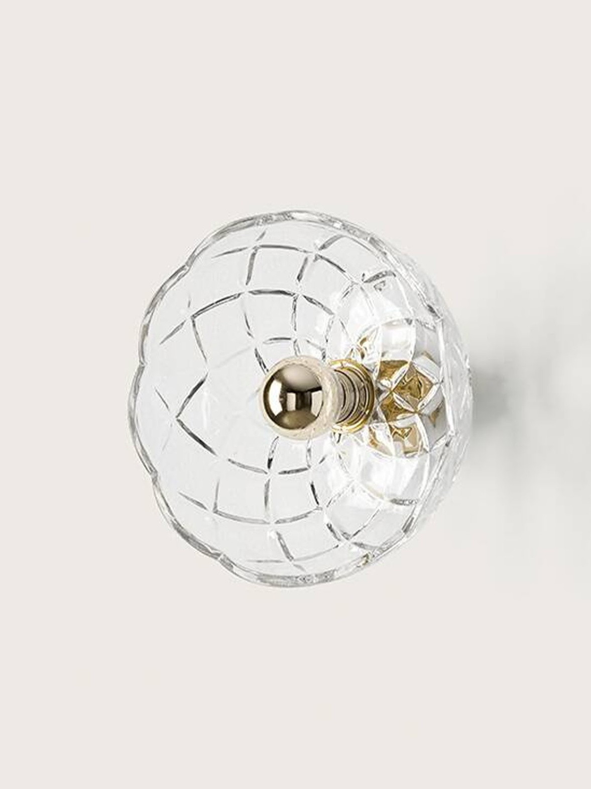 Aromas :: Lampa ścienna / kinkiet Lotto śr. 25 cm transparentny