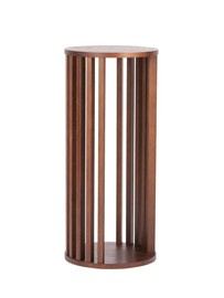 Nordifra :: Vedo 350 high table, walnut veneer, height 80 cm