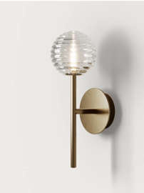 Aromas :: Doul wall lamp / sconce, height 30 cm, gold