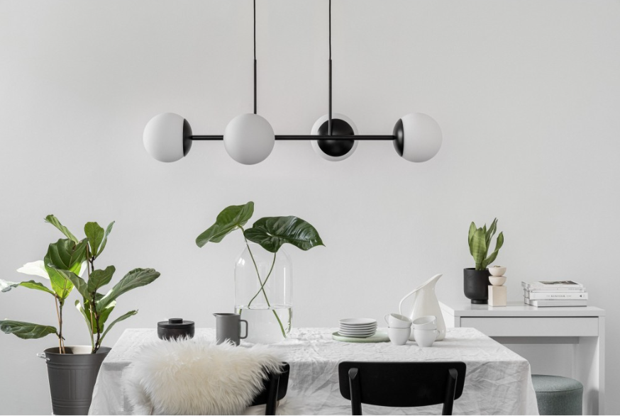 Ummo :: KOP E ceiling lamp black, height 41 cm, IP44
