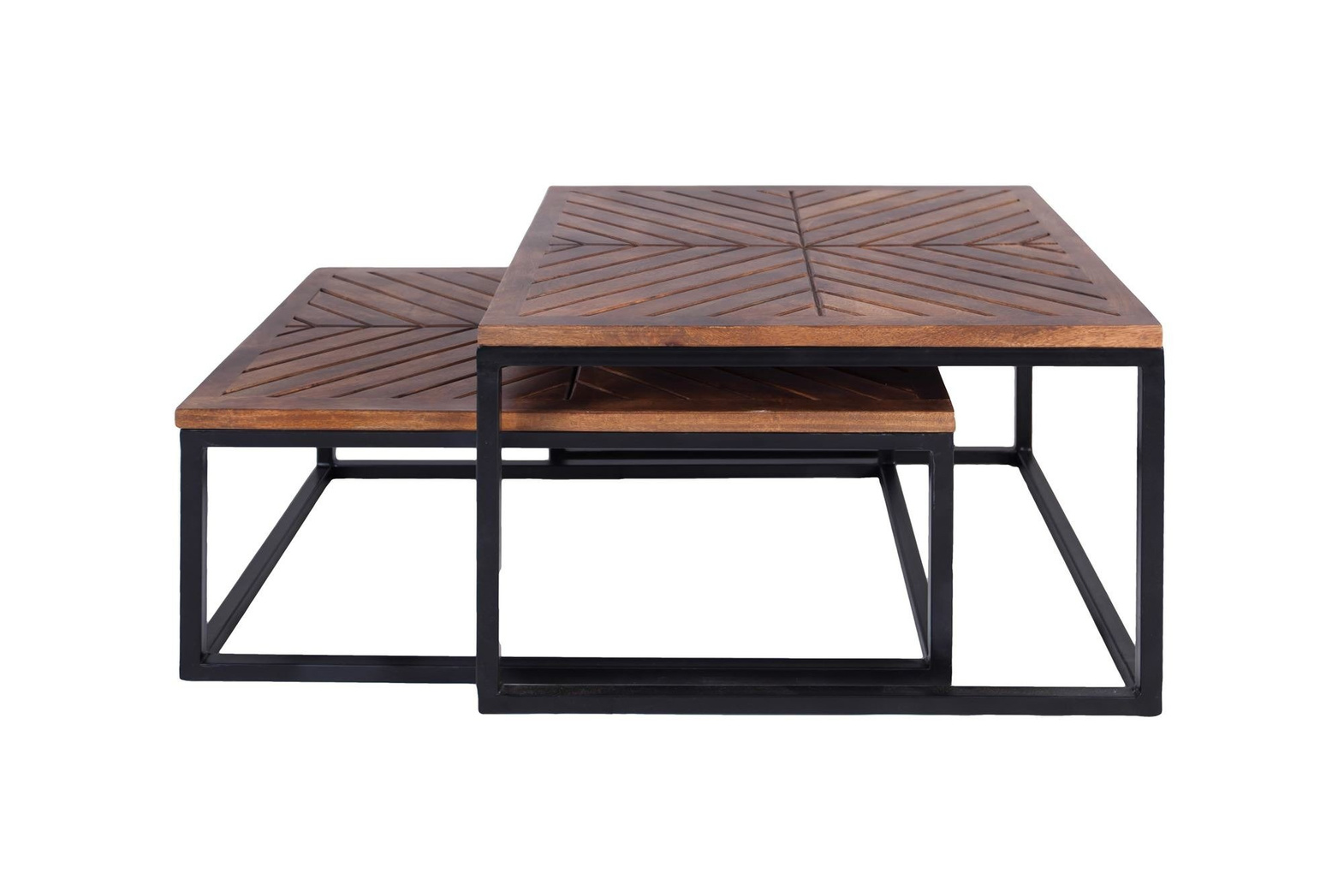 TABLE4U :: Couchtisch aus Holz Lag Jodła 70x50x30 bernstein