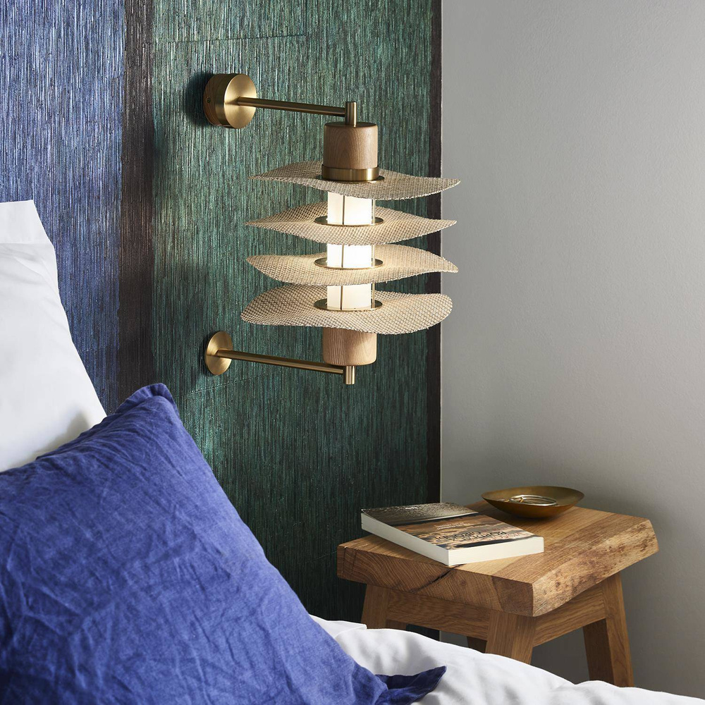 Market Set :: Wall lamp Rivage beige dia. 28 cm