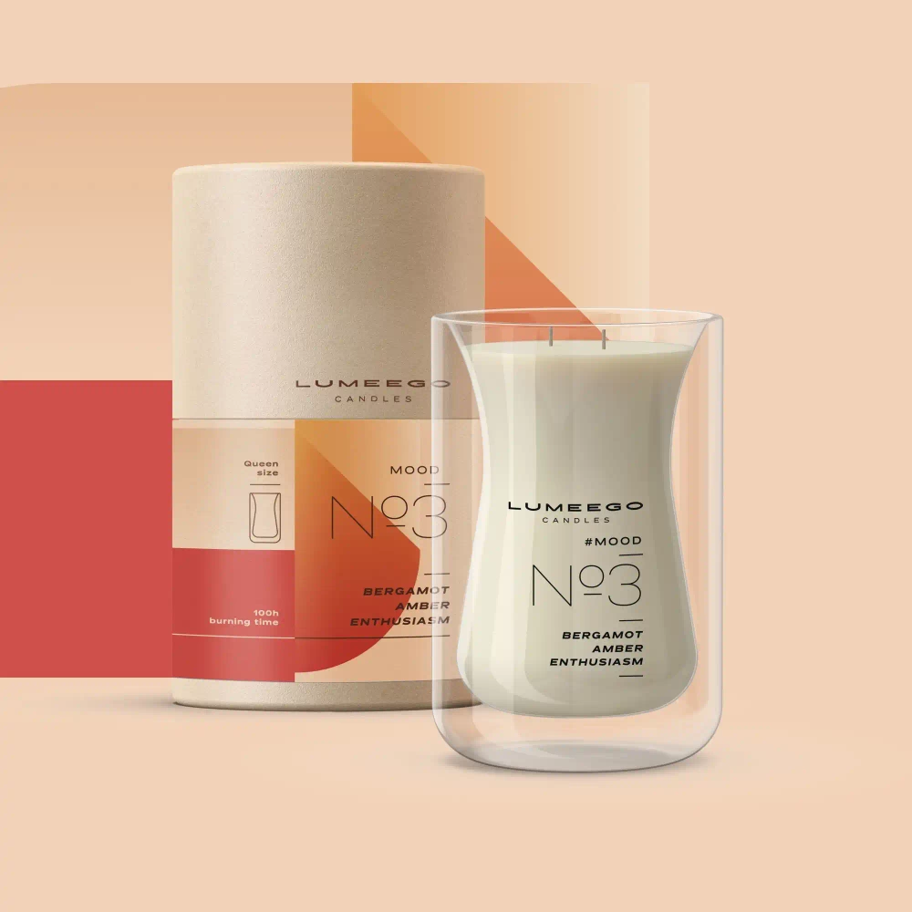 Lumeego :: Candle Queen WAVE L (scent your choice)