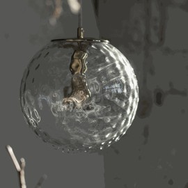 Embassy Interiors :: Glass transparent reflective lamp ball dia. 30 cm