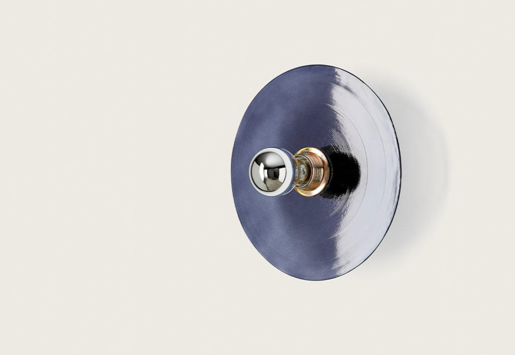 Aromas :: Lampa ścienna / kinkiet Fest śr. 25 cm różowe szkło/złoto