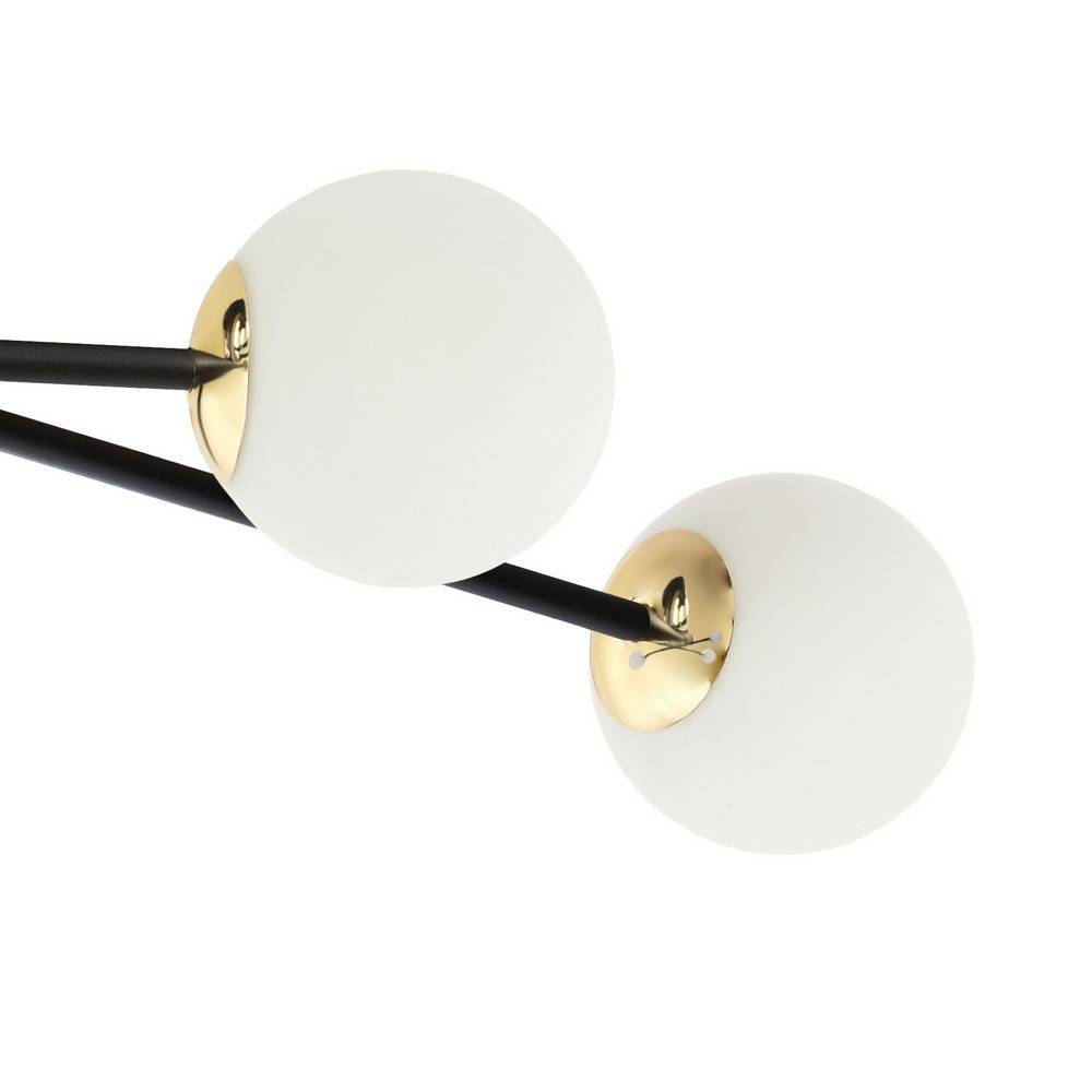 Kaspa :: Ceiling lamp Astra 6 black 