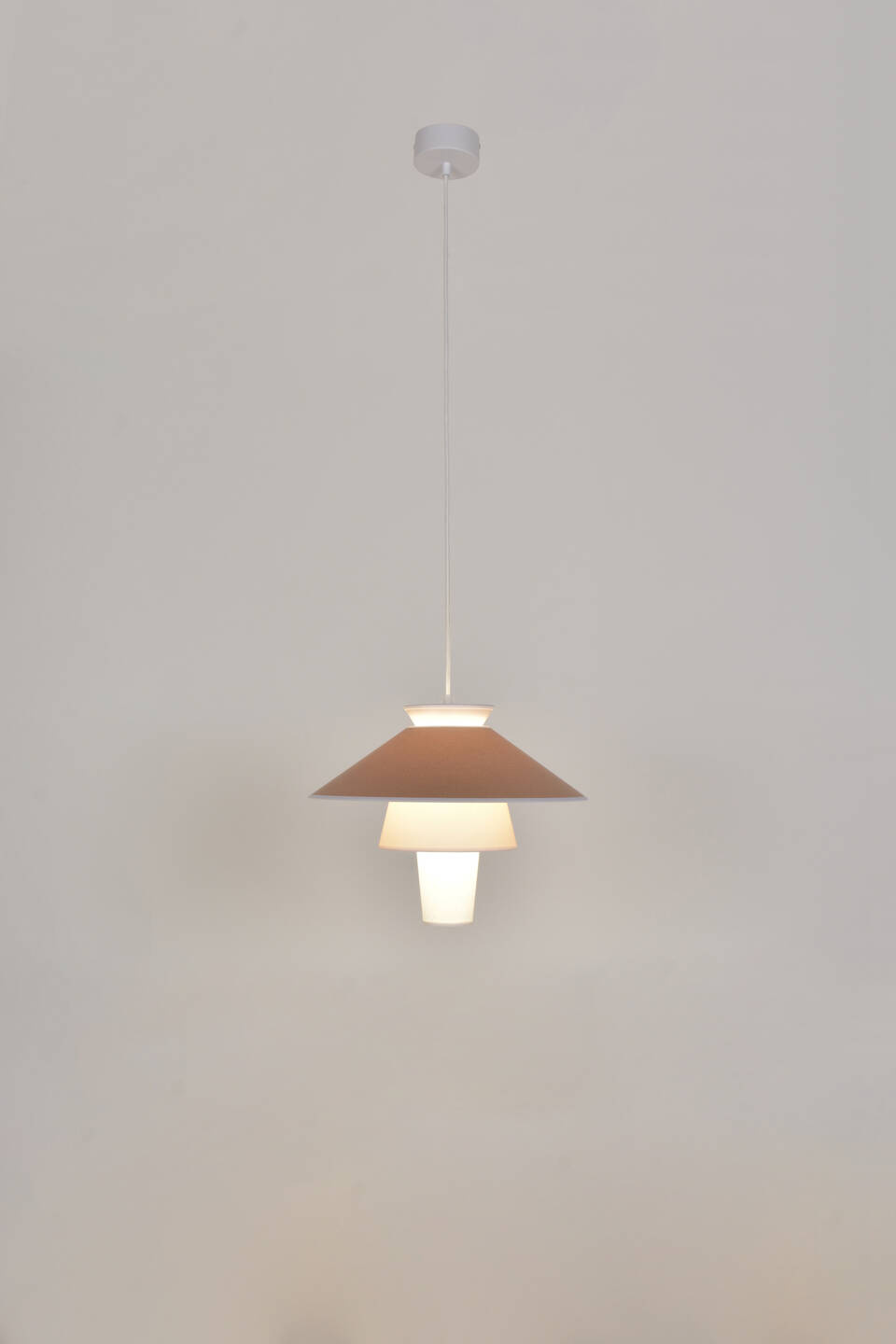 Market Set :: Ruche hanging lamp, diameter 40 cm, pink, size S