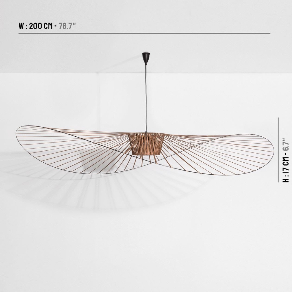 Petite Friture :: Hängelampe Kupfer Vertigo Durchmesser 200 cm
