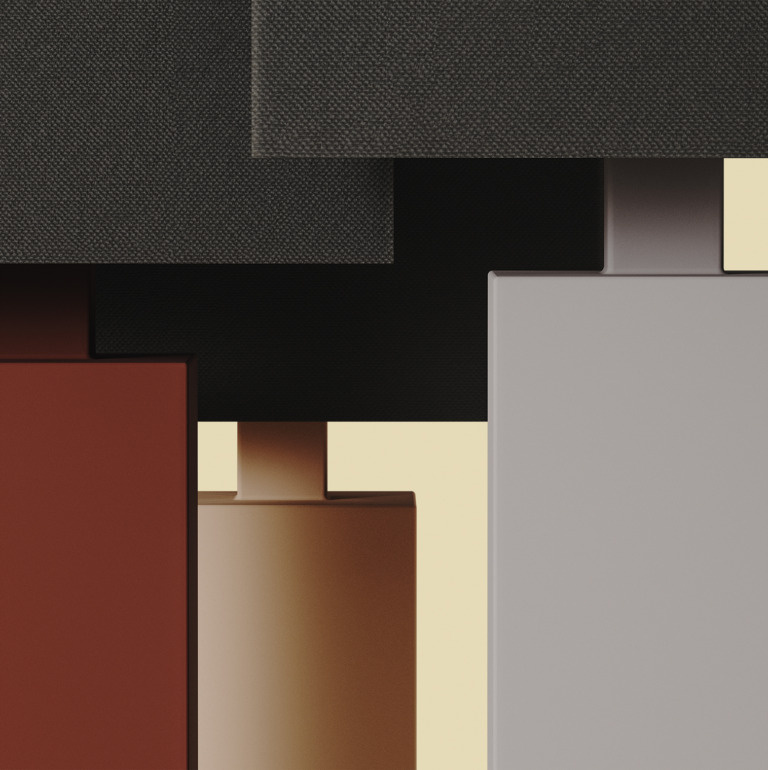 Aromas :: Lampa stołowa Syal wys. 69 cm kolor do wyboru