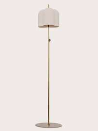 Aromas :: Oket floor lamp, gold and white, height 120 cm