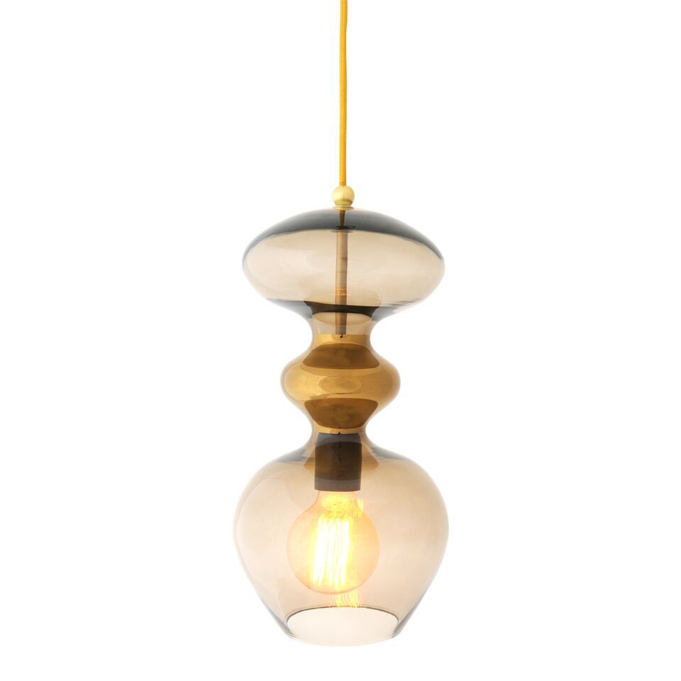 EBB & FLOW :: Futura Hanging Lamp ?18cm chestnut brown