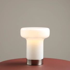 Artera :: Lampa stołowa Bonbon Almond rozm. S wys. 20 cm biała