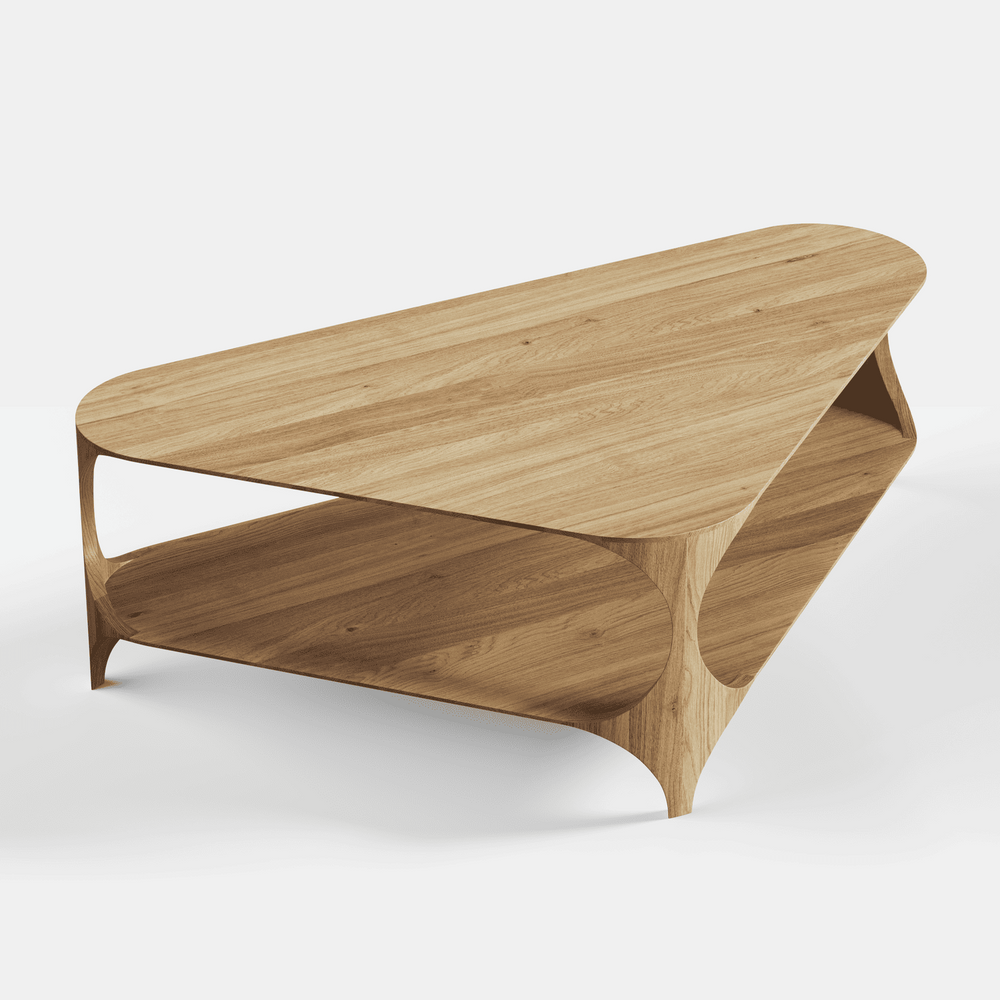 TABLE4U ::  Drewniany stolik kawowy Enzo 108x62x34 - kolor natural oak