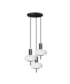 Ummo :: Torni A 3P hanging lamp black height 160 cm