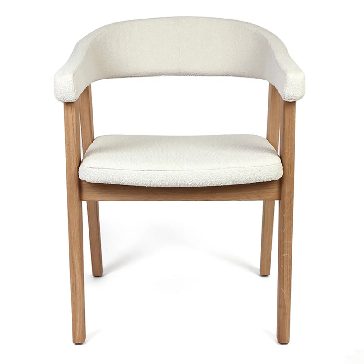 Claudie Design :: Krzesło tapicerowane Linda szer. 58,5 cm białe