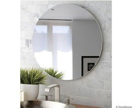 GieraDesign :: Lustro łazienkowe okrągłe super białe śr. 50