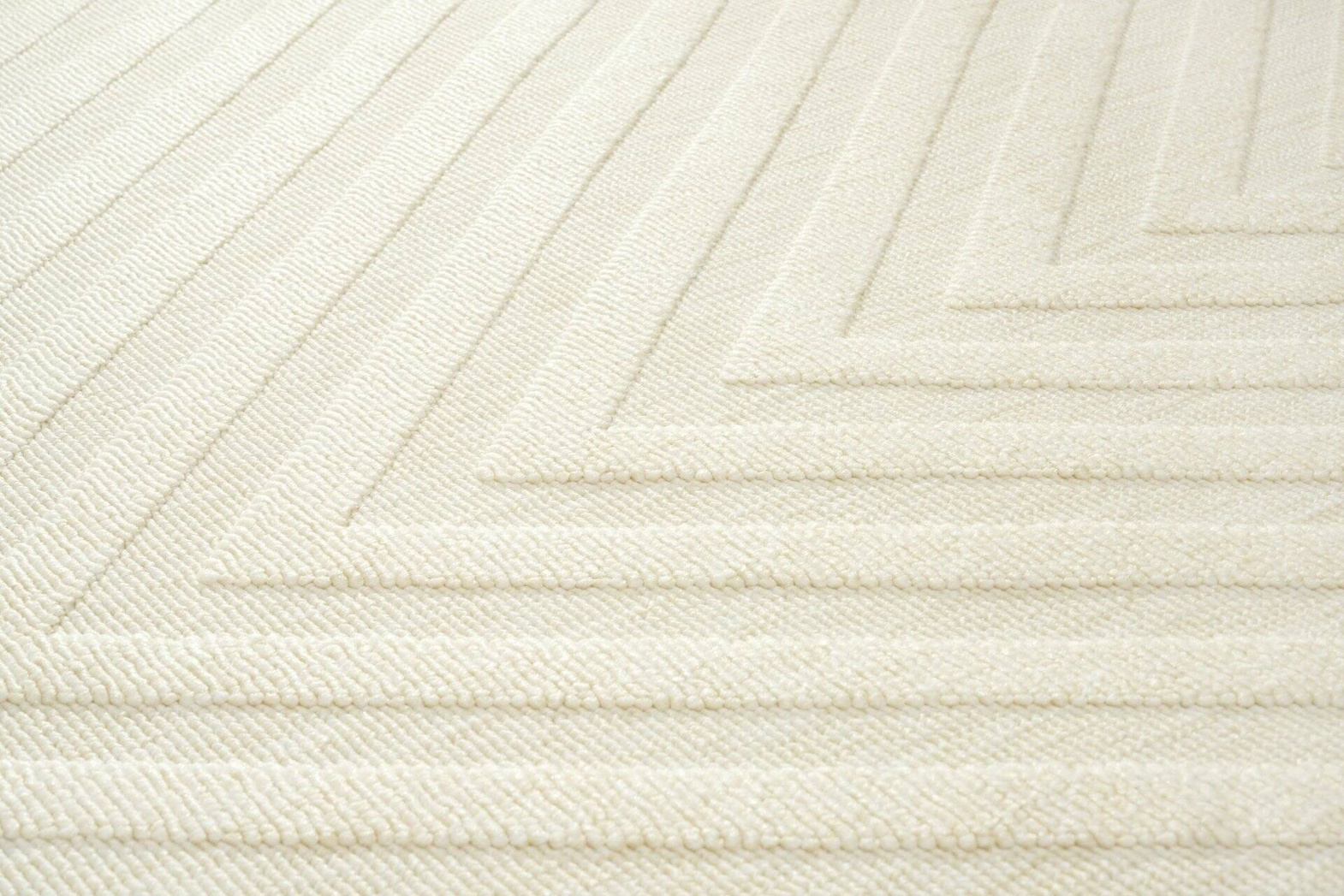 Carpet Decor :: Acores Outdoor-Teppich weiß pflegeleicht