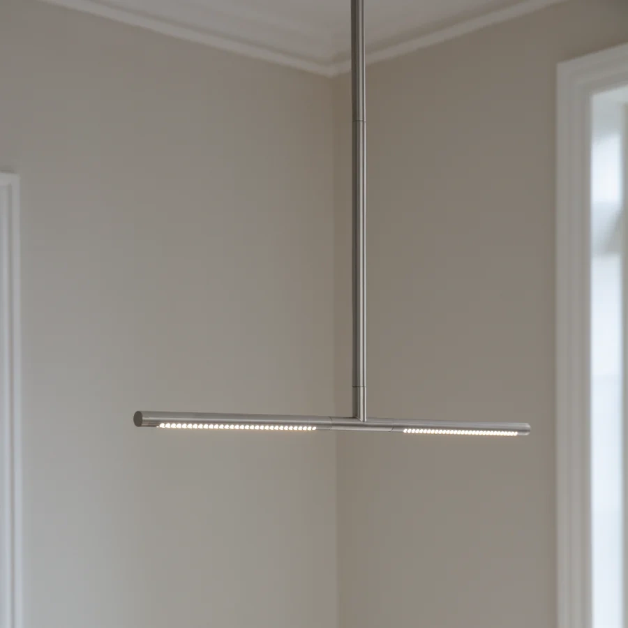 Umage :: Omni Deckenleuchte, Breite 74 cm, silber gebürsteter Stahl