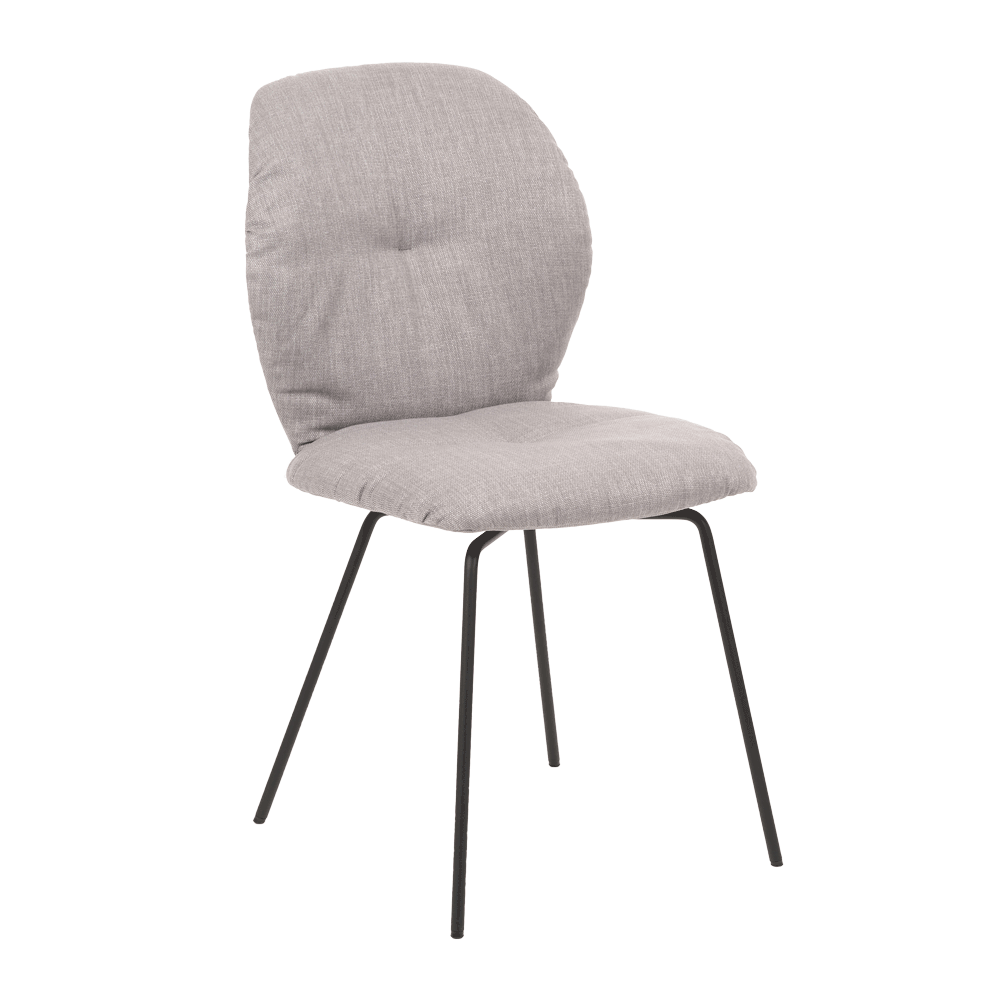 Mobitec :: Mood 90 upholstered chair, gray, width 47 cm