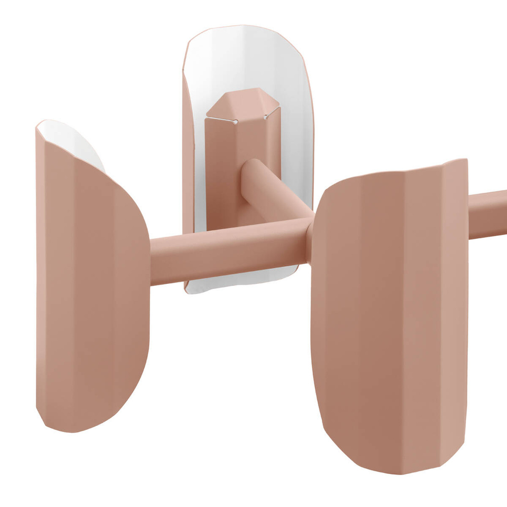 Kaspa :: Apolin multi-arm pendant lamp, width 120 cm, pink