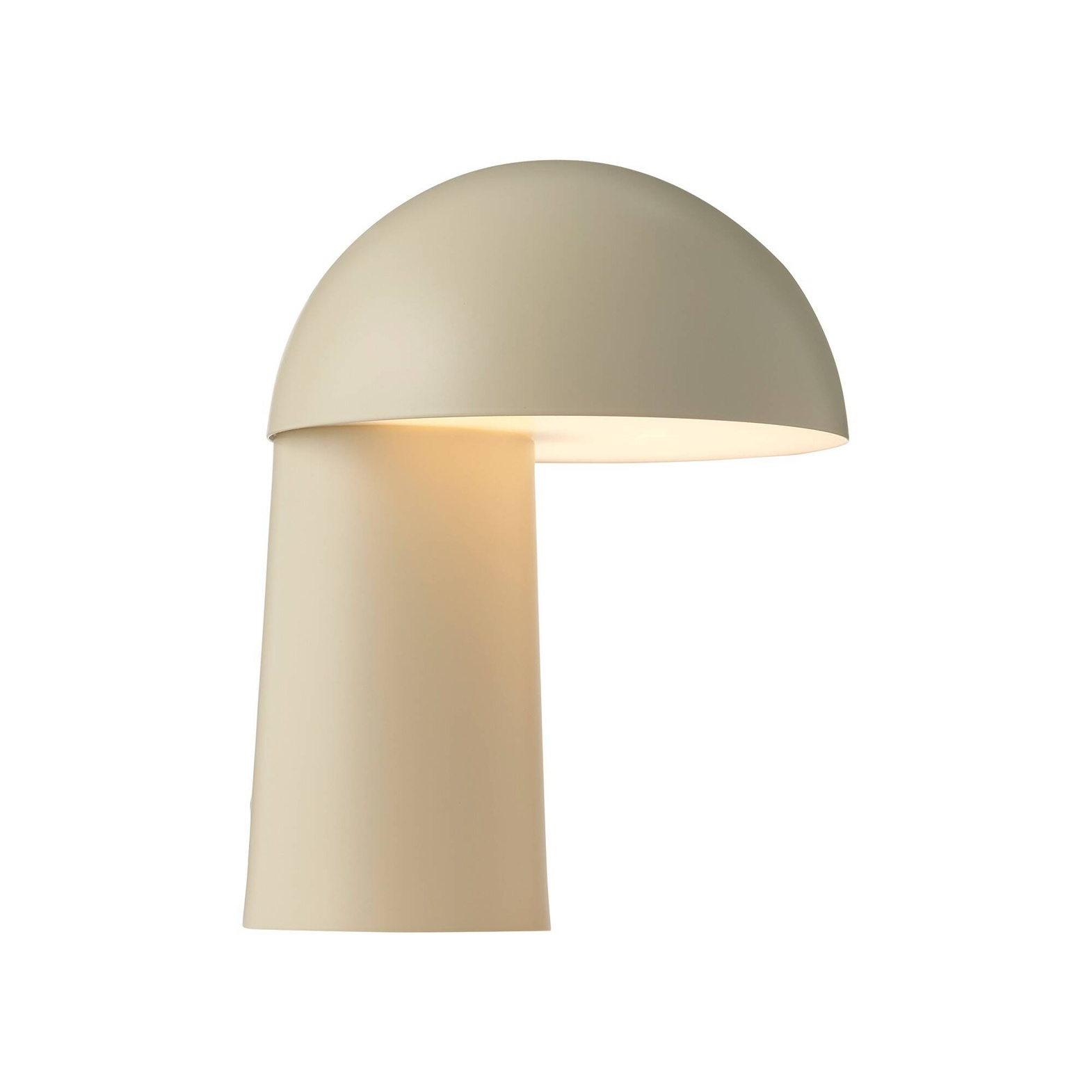 Design For The People :: Portable table lamp Faye, height 21 cm, beige