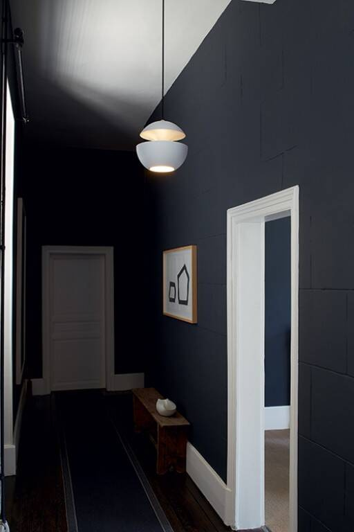 DCW:: Here Comes The Sun white pendant lamp, diameter 25 cm