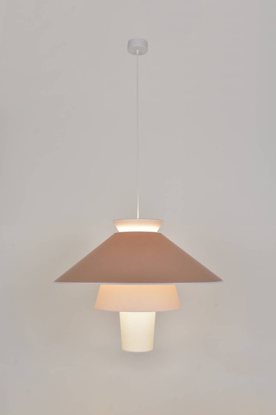 Market Set :: Ruche hanging lamp, diameter 78 cm, pink, size XL