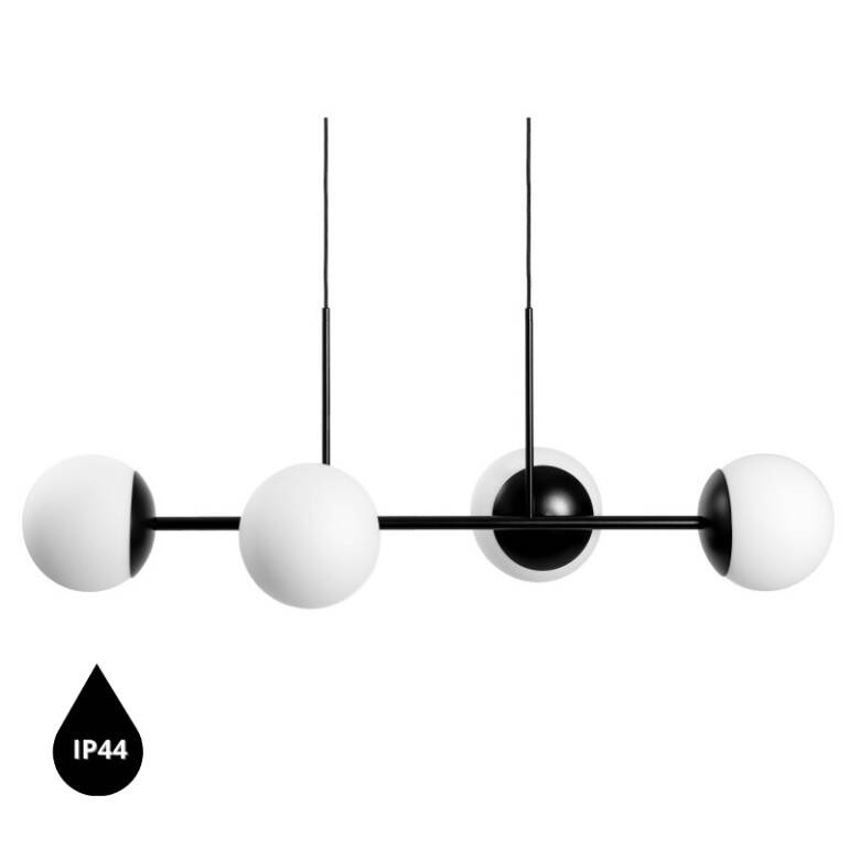Ummo :: KOP E Deckenleuchte schwarz, Höhe 41 cm, IP44