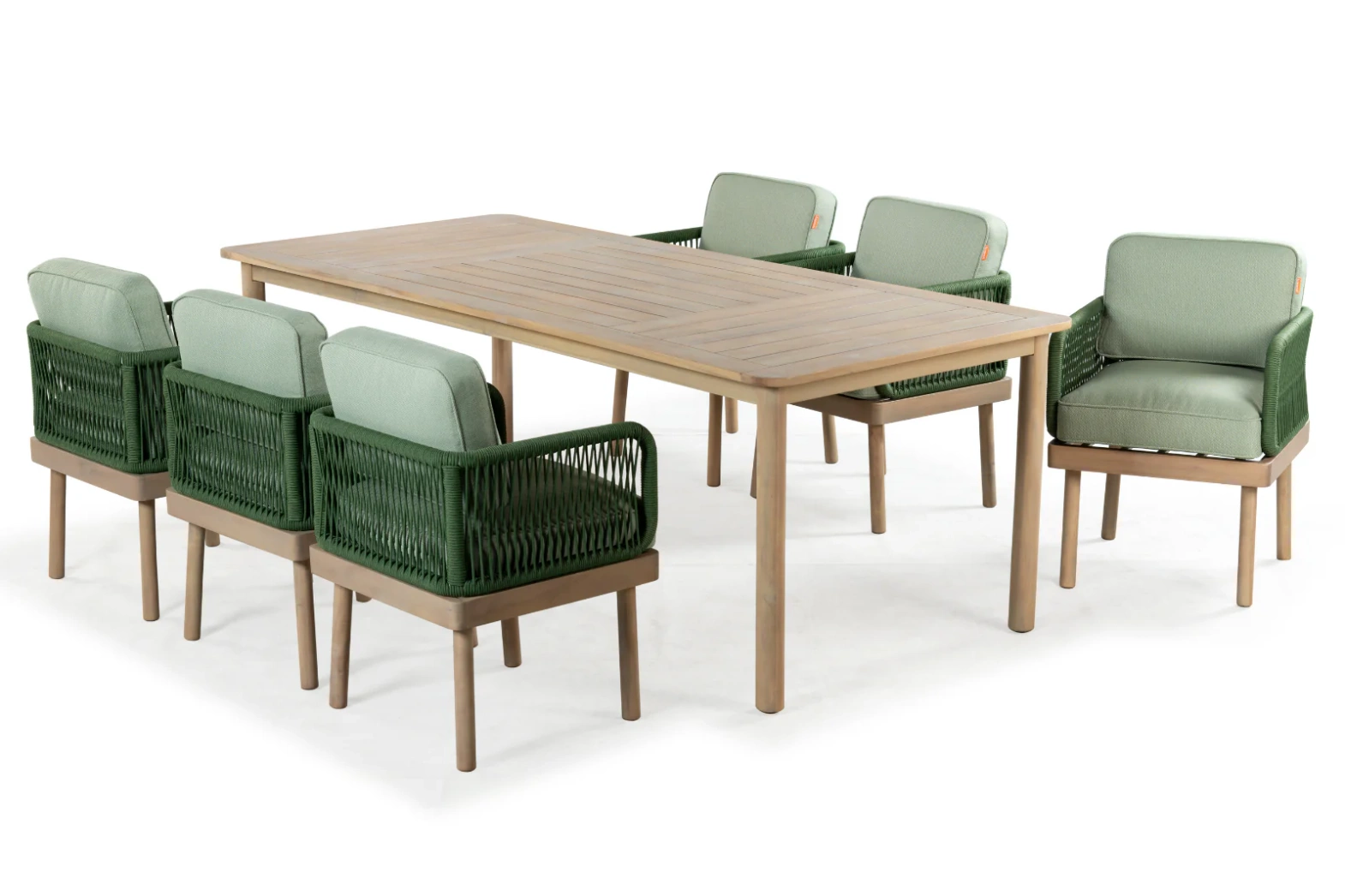 Kunesti :: Green it up Gartentisch aus Holz, Breite 220 cm