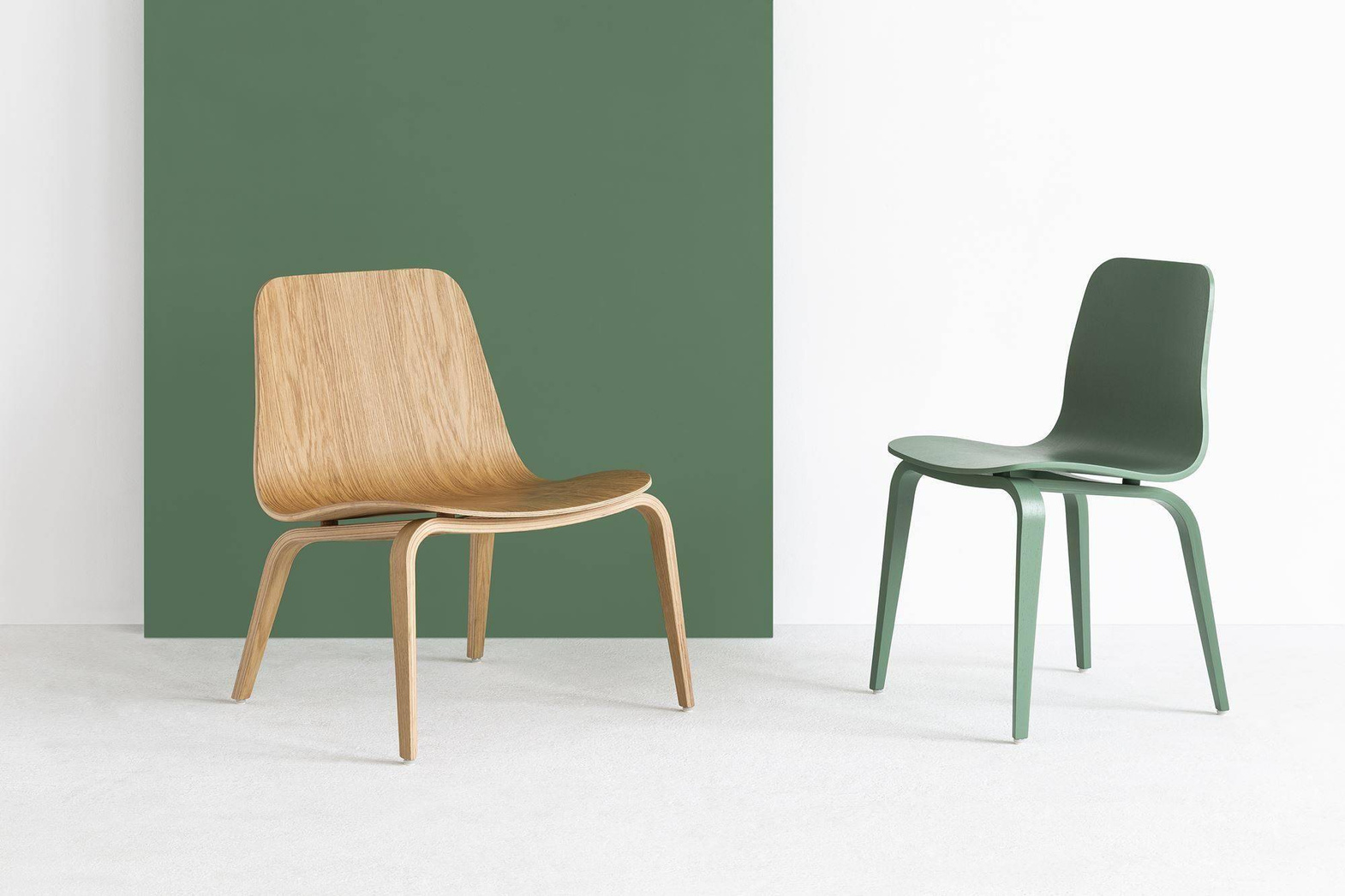 FAMEG :: Wood chair Hips lightbrown