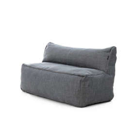 Roolf Living :: Outdoor sofa Love Seat navy blue W: 150 cm